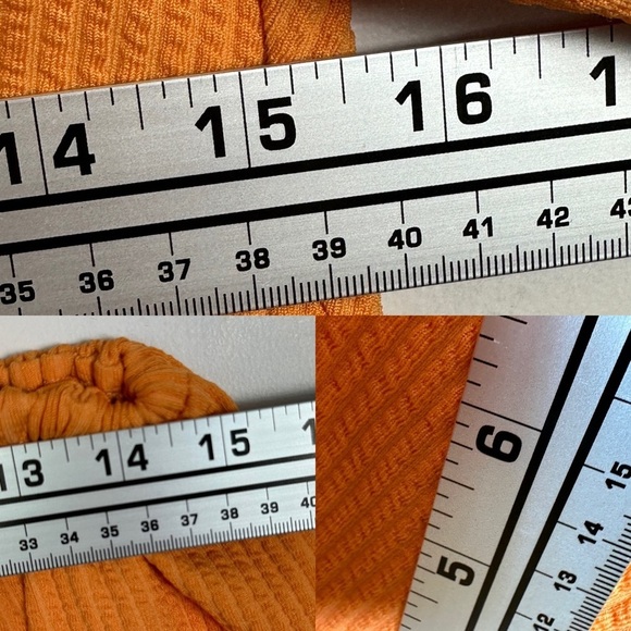 Rotate Birger Christensen Alice Dress Mock Orange Cutout Midi Long Sleeve 4 Mock - Picture 11 of 13